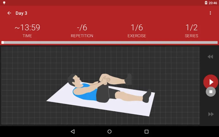 Abs workout PRO — скриншот 2