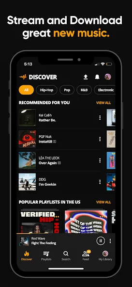 Audiomack — скриншот 1