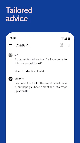 ChatGPT — скриншот 2