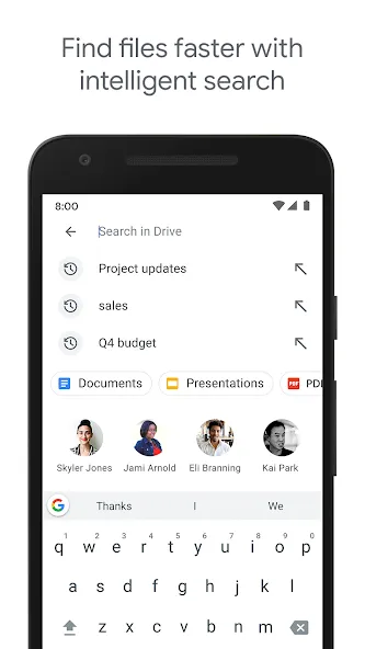 Google Диск — скриншот 2