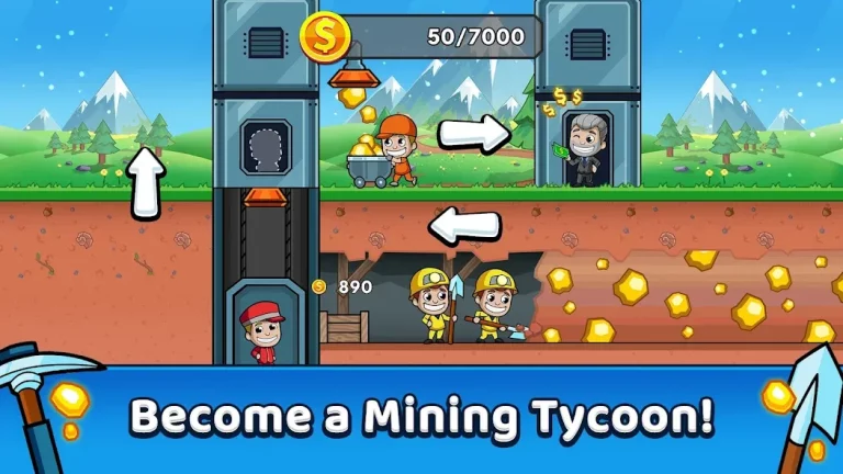Idle Miner Tycoon — скриншот 1