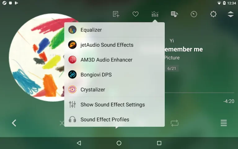 jetAudio+ Hi-Res Music Player — скриншот 1
