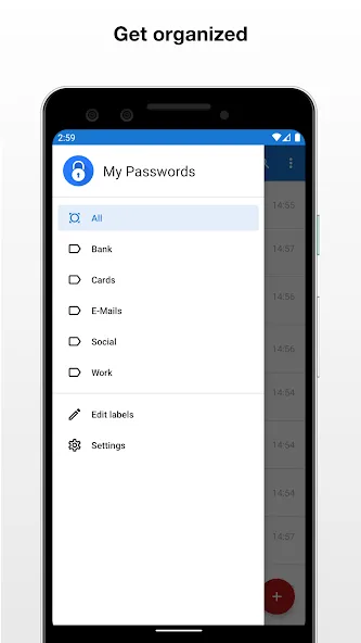 My Passwords Manager — скриншот 1
