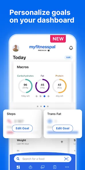 MyFitnessPal — скриншот 1