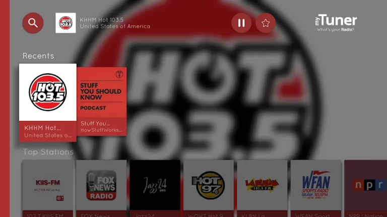 myTuner Radio — скриншот 1