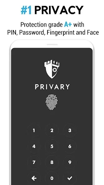 Photo Vault PRIVARY — скриншот 2