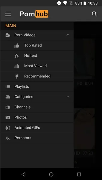 Pornhub — скриншот 1