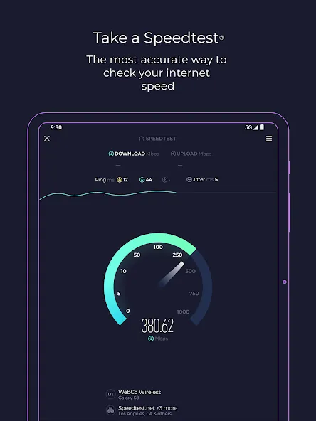 Speedtest — скриншот 1