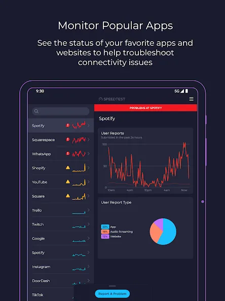 Speedtest — скриншот 2