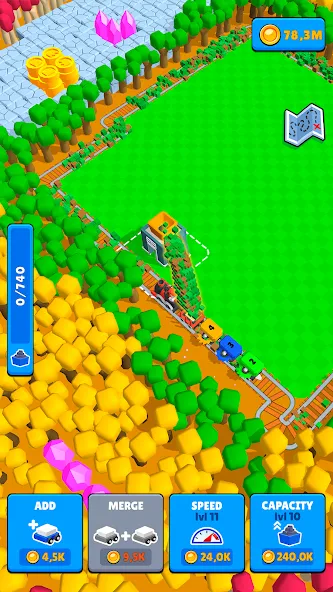Train Miner — скриншот 2