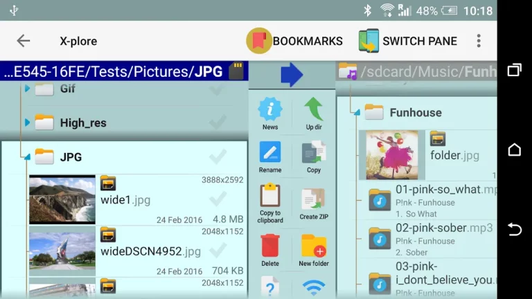 X-plore File Manager — скриншот 1