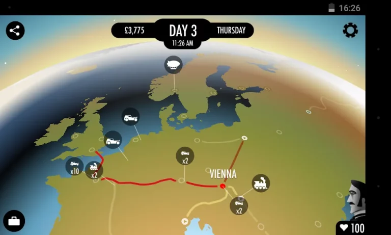 80 Days — скриншот 1