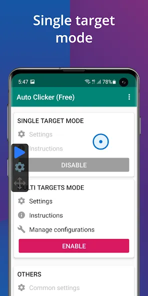 Auto Clicker — скриншот 2