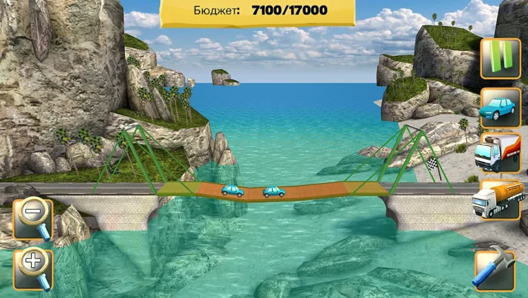 Bridge Constructor — скриншот 2