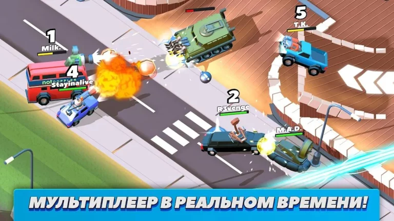 Crash of Cars — скриншот 2