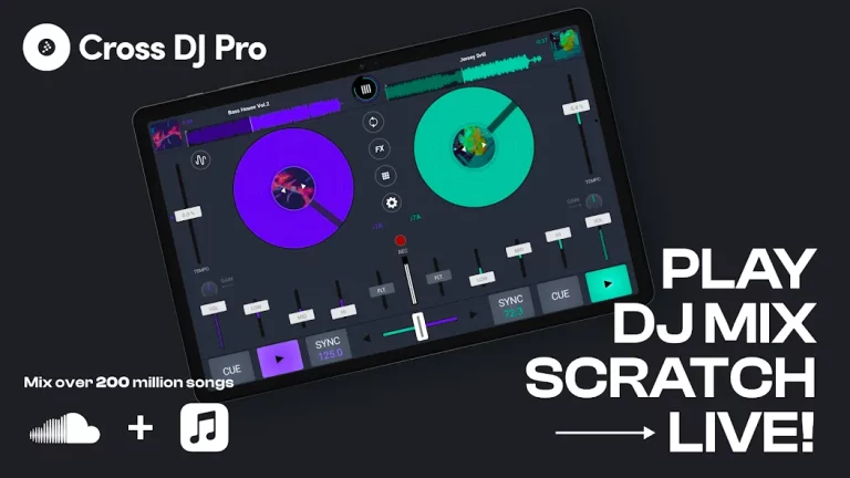 Cross DJ Pro — скриншот 1