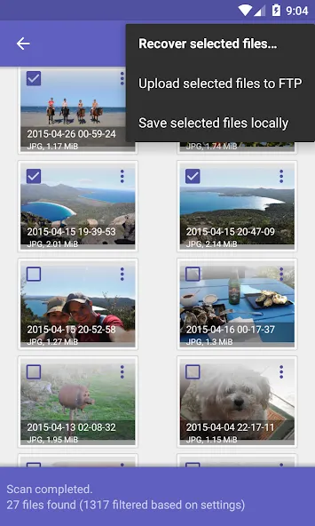 DiskDigger Pro — скриншот 2