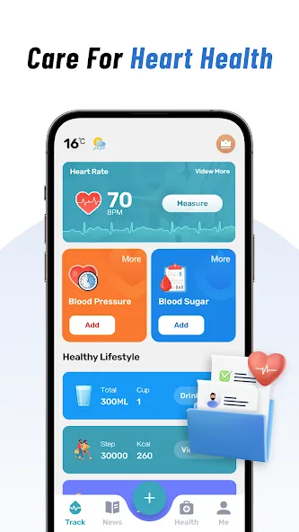 Health Tracker — скриншот 2