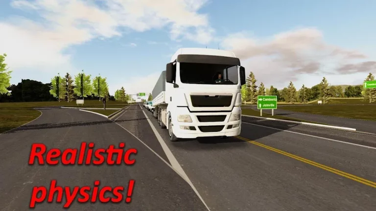 Heavy Truck Simulator — скриншот 1