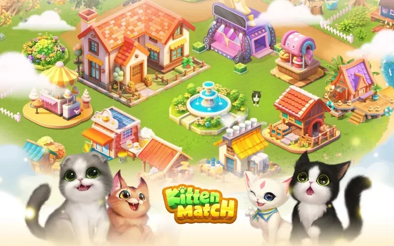 Kitten Match — скриншот 1
