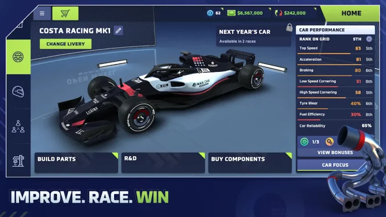 Motorsport Manager 4 Racing — скриншот 2