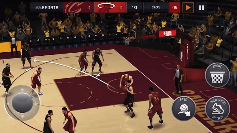 NBA LIVE Mobile — скриншот 1