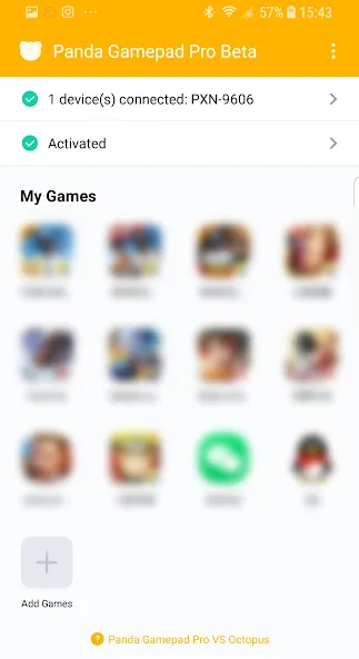 Panda Gamepad Pro — скриншот 1