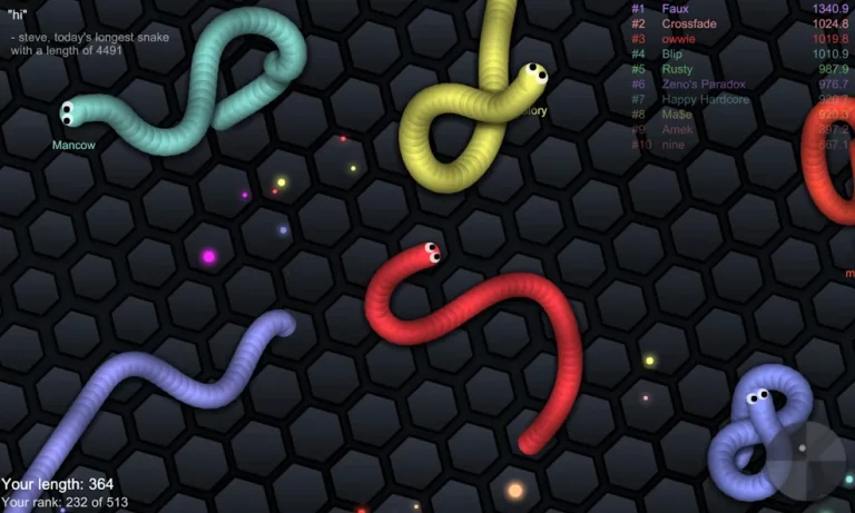 slither.io — скриншот 2