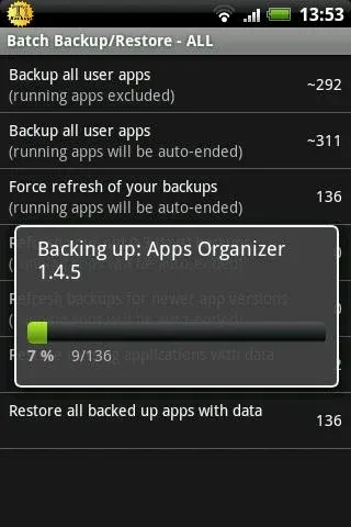 Titanium Backup — скриншот 2