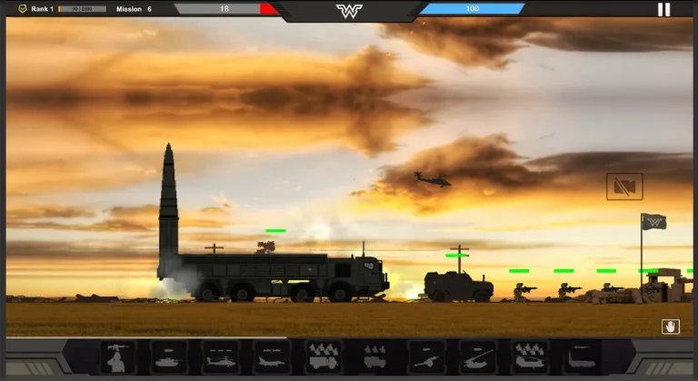 Warzone Commander — скриншот 1