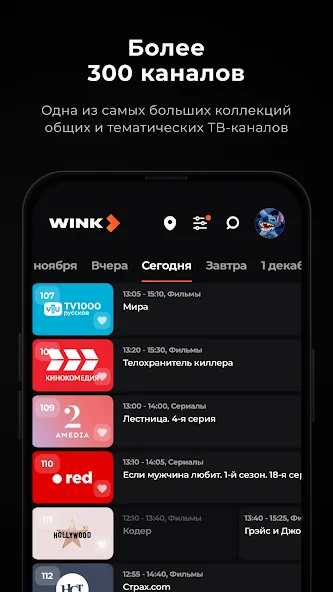 Wink — скриншот 2