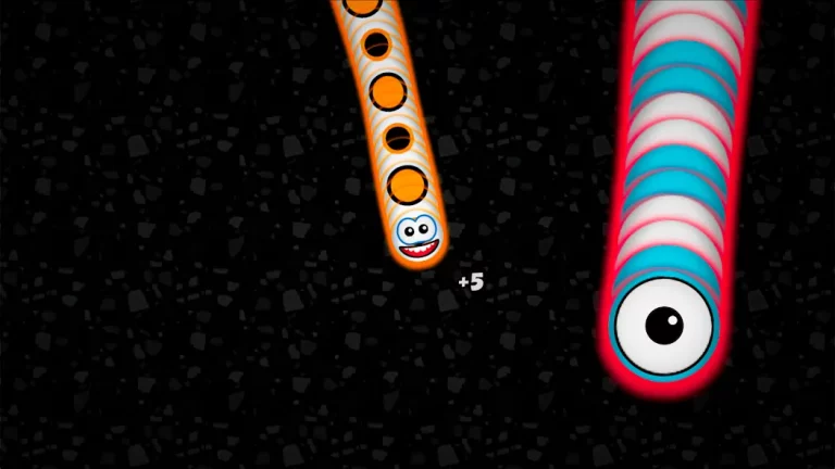 Worms Zone.io — скриншот 2