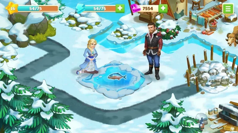 Frozen Farm: Island Adventure — скриншот 1