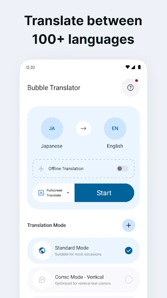 Bubble Translator — скриншот 1