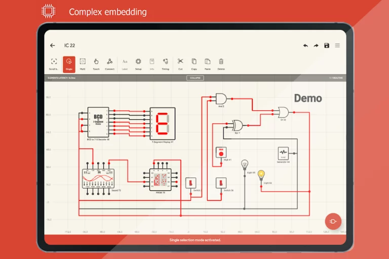 Logic Circuit Simulator PRO — скриншот 2