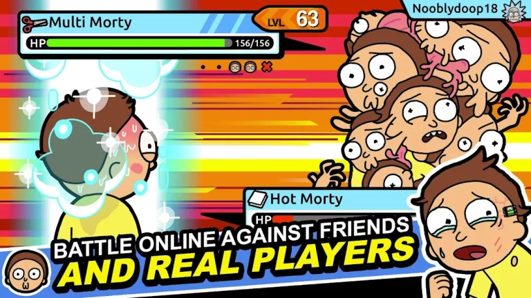 Pocket Mortys — скриншот 2
