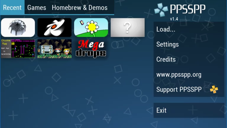 PPSSPP Gold — скриншот 1