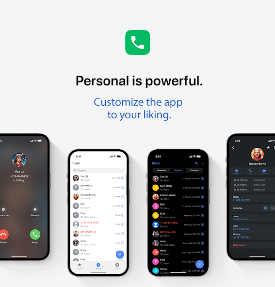 Right Dialer — скриншот 1