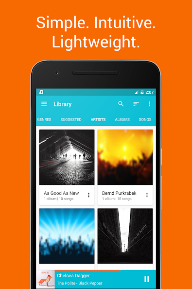 Shuttle+ Music Player — скриншот 1