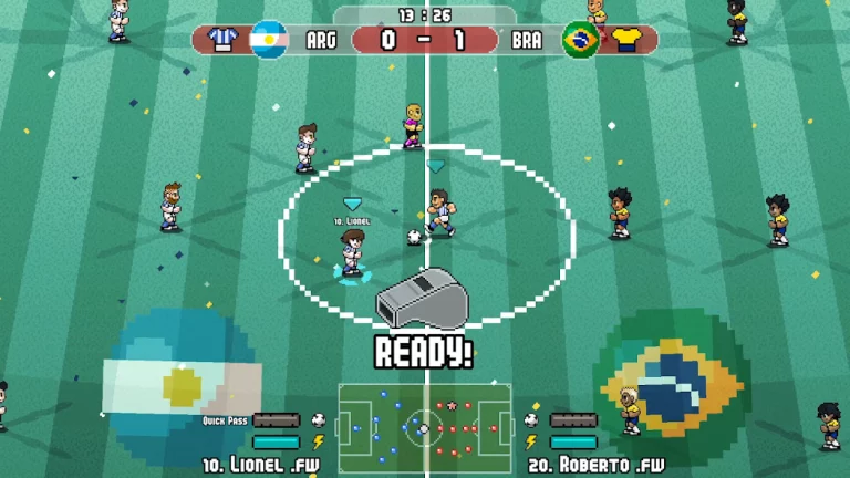 Pixel Cup Soccer — Ultimate — скриншот 1
