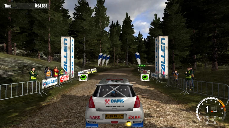 Rush Rally 3 — скриншот 1