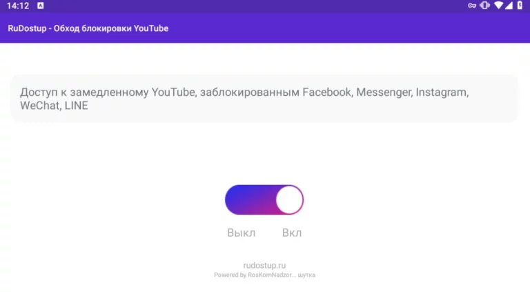 RuDostup — скриншот 1