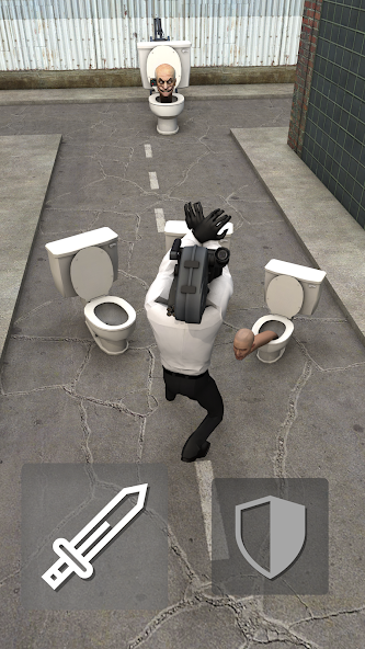 Toilet Fight — скриншот 1
