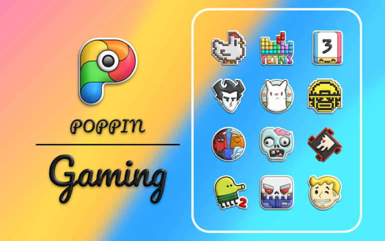 Poppin icon pack — скриншот 2