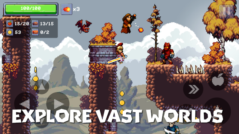 Apple Knight 2 — скриншот 2