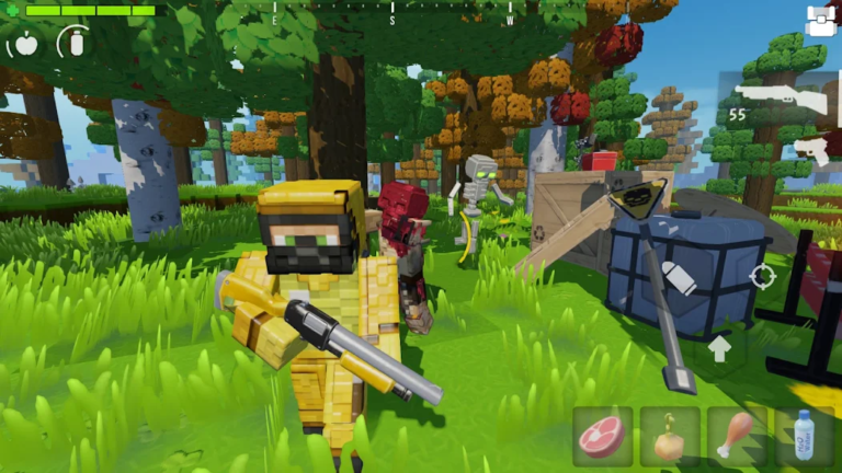 Huntercraft: Zombie Survival — скриншот 2