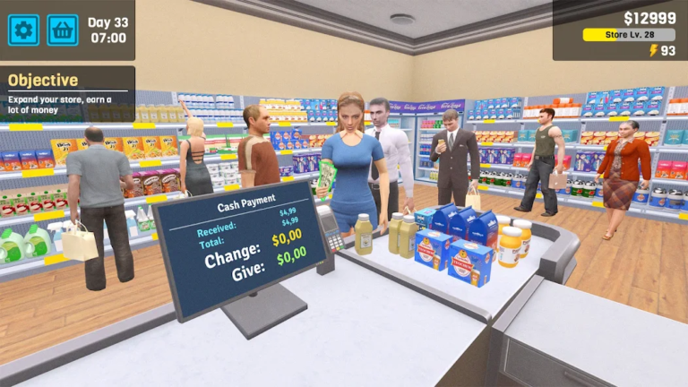 Manage Supermarket Simulator — скриншот 2