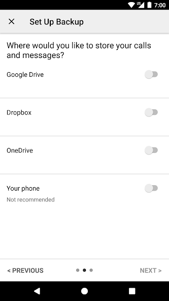SMS Backup & Restore Pro — скриншот 1