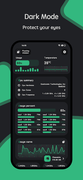 CPU Monitor — скриншот 2