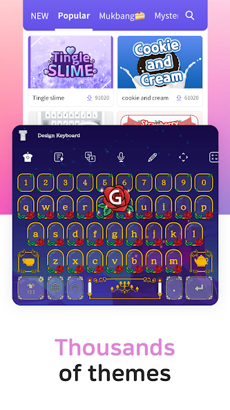 Design Keyboard — скриншот 2
